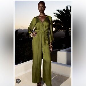 SATIN JUMPSUIT - ZARA - BRAND NEW TAGS ON